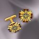33rd Degree Jewel Cuff Links