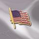 Large American Flag Pin